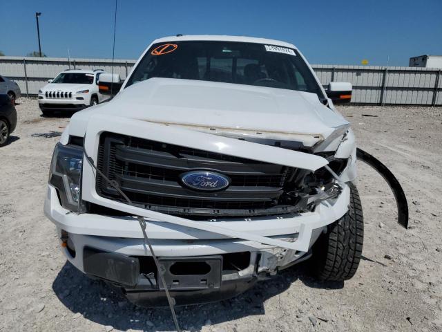 1FTFW1EFXEKF97973 - 2014 FORD F150 SUPERCREW WHITE photo 5