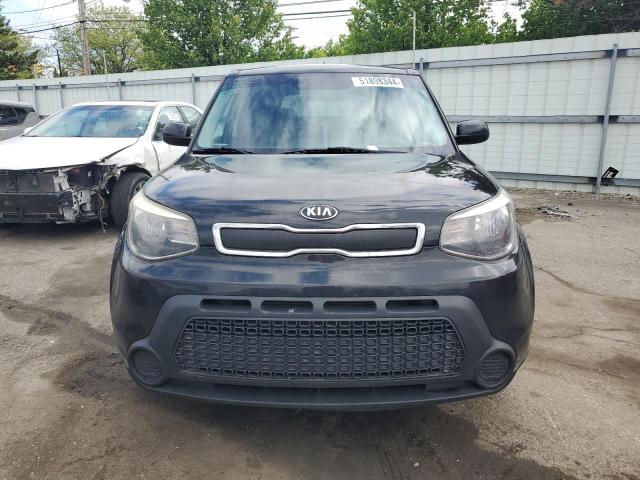 KNDJN2A26F7813313 - 2015 KIA SOUL BLACK photo 5