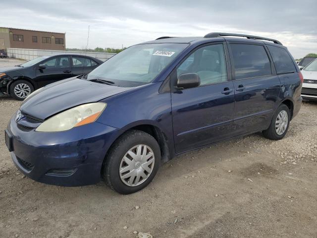 5TDZA23CX6S395011 - 2006 TOYOTA SIENNA CE BLUE photo 1