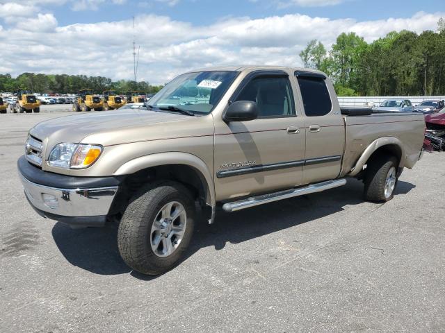 5TBBT441X3S398595 - 2003 TOYOTA TUNDRA ACCESS CAB SR5 BROWN photo 1