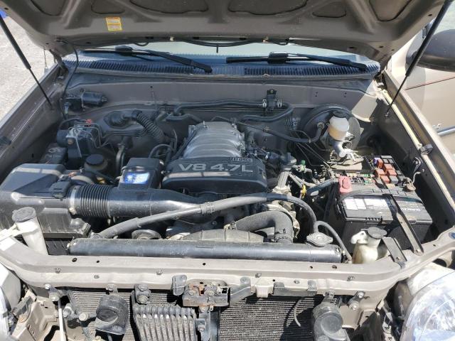 5TBBT441X3S398595 - 2003 TOYOTA TUNDRA ACCESS CAB SR5 BROWN photo 11