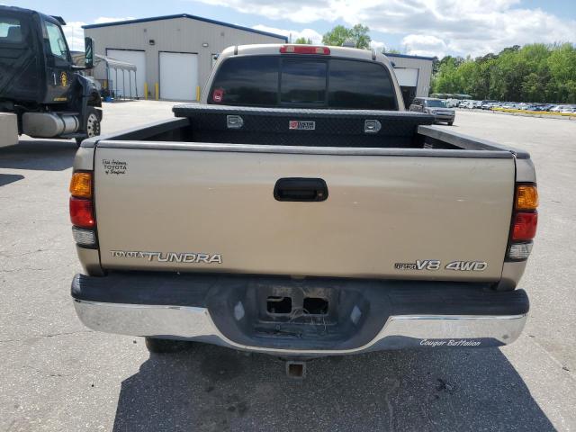 5TBBT441X3S398595 - 2003 TOYOTA TUNDRA ACCESS CAB SR5 BROWN photo 6