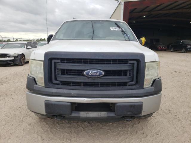 1FTFX1EF9DKD46776 - 2013 FORD F150 SUPER CAB WHITE photo 5