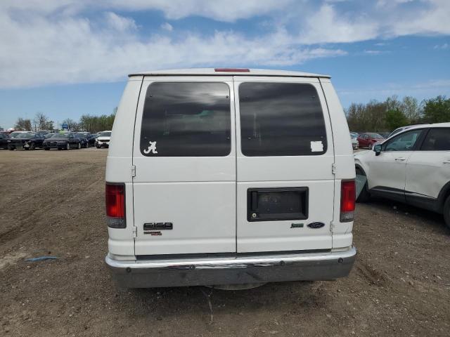 1FDNE1BW1DDA42136 - 2013 FORD ECONOLINE E150 WAGON WHITE photo 6