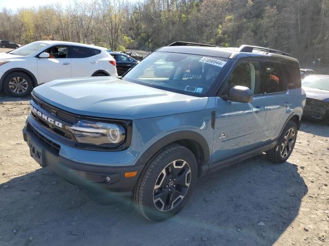 3FMCR9C64MRA29848 - 2021 FORD BRONCO SPO OUTER BANKS TURQUOISE photo 1