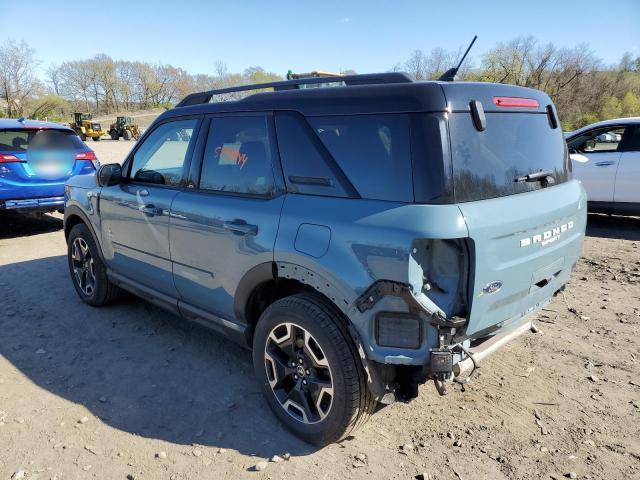 3FMCR9C64MRA29848 - 2021 FORD BRONCO SPO OUTER BANKS TURQUOISE photo 2