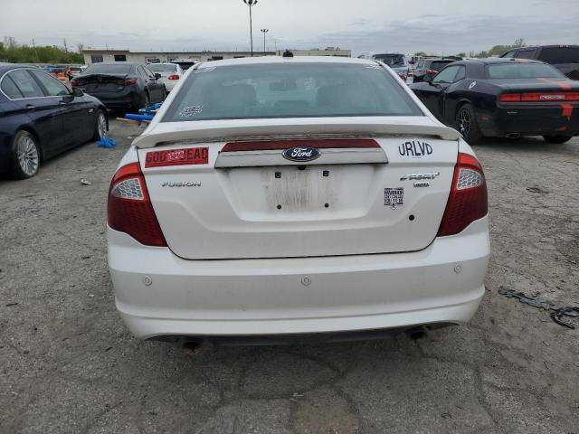 3FAHP0DC2BR136299 - 2011 FORD FUSION SPORT WHITE photo 6