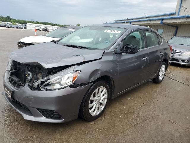 3N1AB7AP8JL617205 - 2018 NISSAN SENTRA S GRAY photo 1