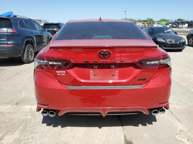 4T1K61AK5RU200788 - 2024 TOYOTA CAMRY XSE RED photo 6