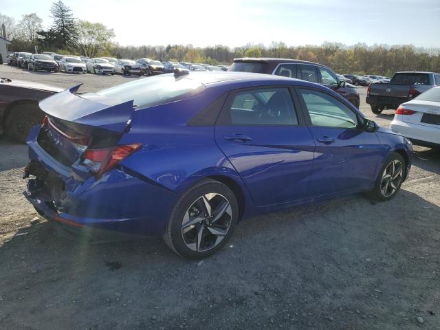 KMHLS4AG1PU498556 - 2023 HYUNDAI ELANTRA SEL BLUE photo 3