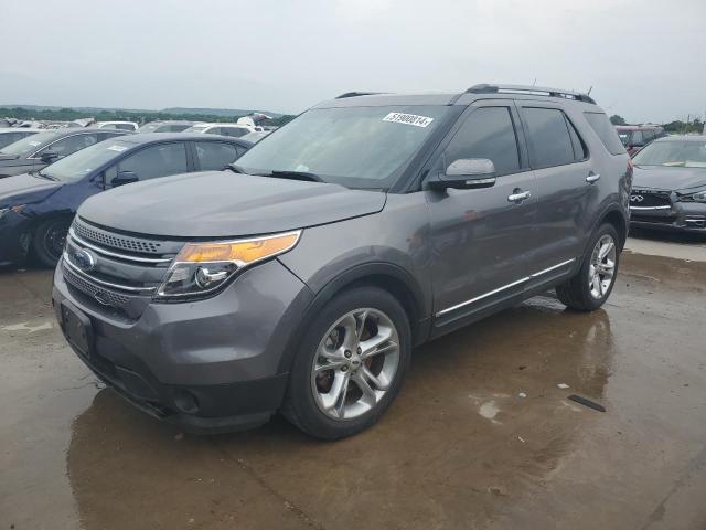 1FM5K7F83EGB63435 - 2014 FORD EXPLORER LIMITED GRAY photo 1