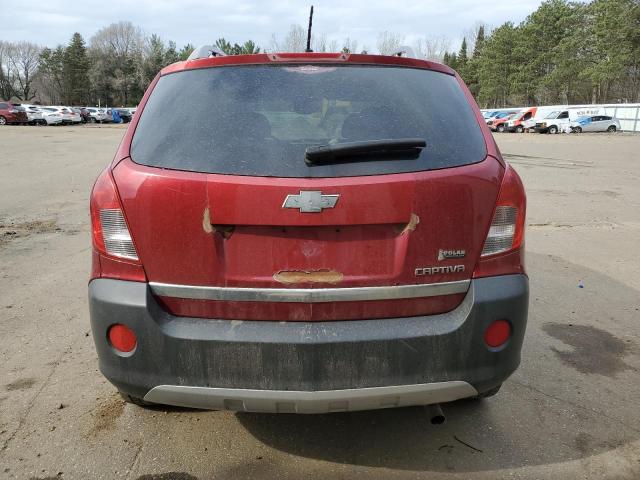 3GNAL2EK2DS615267 - 2013 CHEVROLET CAPTIVA LS წითელი ფოტო 6