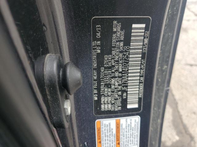 JF1ZNAA14D2725428 - 2013 TOYOTA SCION FR-S GRAY photo 12