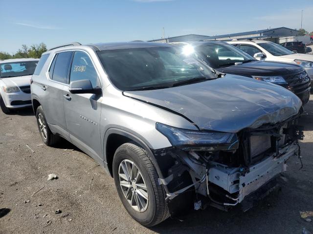 1GNEVGKW5PJ189824 - 2023 CHEVROLET TRAVERSE LT SILVER photo 4