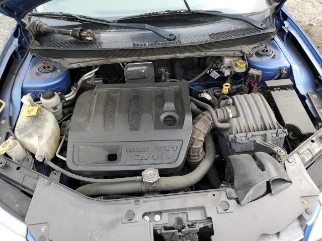 1C3LC45K68N140367 - 2008 CHRYSLER SEBRING BLUE photo 11