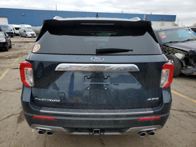 1FM5K8HCXRGA24240 - 2024 FORD EXPLORER PLATINUM BLUE photo 6