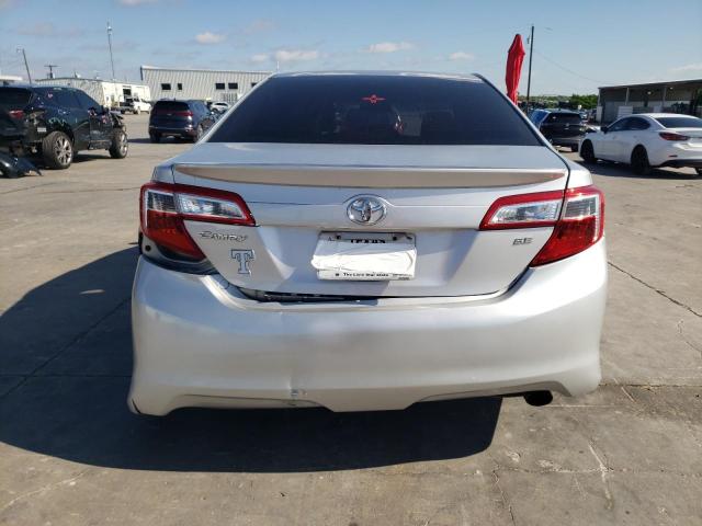 4T1BF1FK4CU615312 - 2012 TOYOTA CAMRY BASE SILVER photo 6