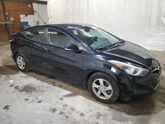 KMHDH4AE4FU265528 - 2015 HYUNDAI ELANTRA SE BLACK photo 4