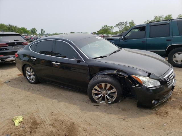 JN1AY1AR8BM570861 - 2011 INFINITI M56 X BLACK photo 4