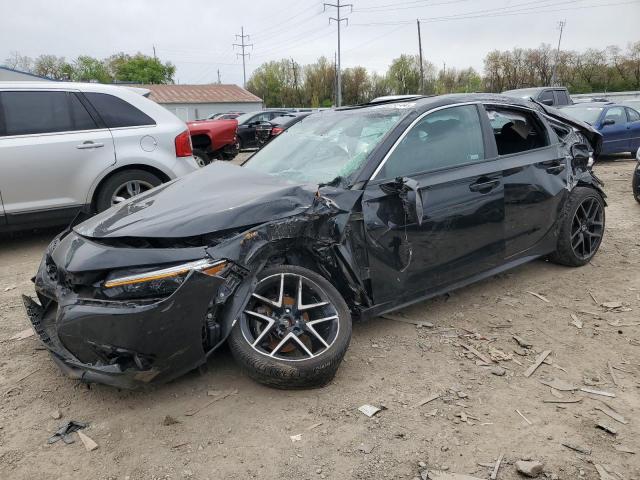 19XFL1H80NE005800 - 2022 HONDA CIVIC SPORT TOURING შავი ფოტო 1