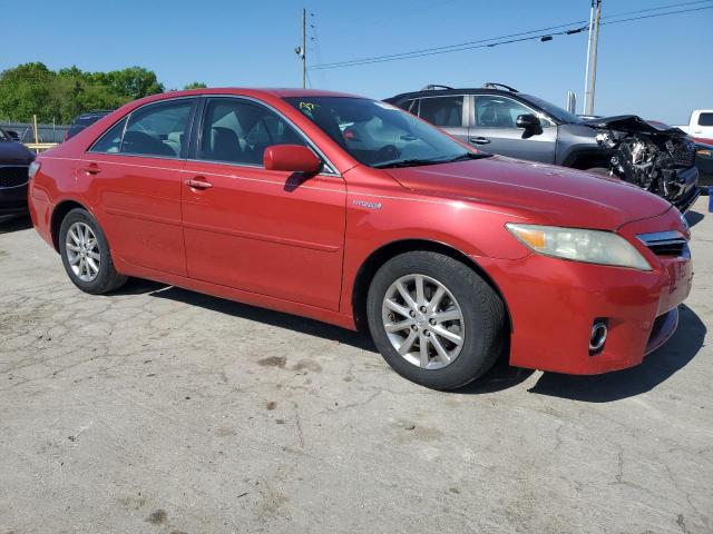 4T1BB3EK8AU115790 - 2010 TOYOTA CAMRY HYBRID RED photo 4