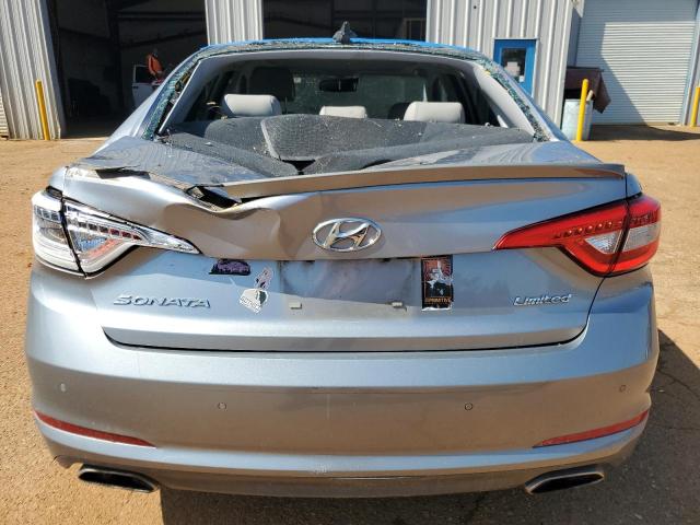 5NPE34AF8FH054245 - 2015 HYUNDAI SONATA SPORT SILVER photo 6