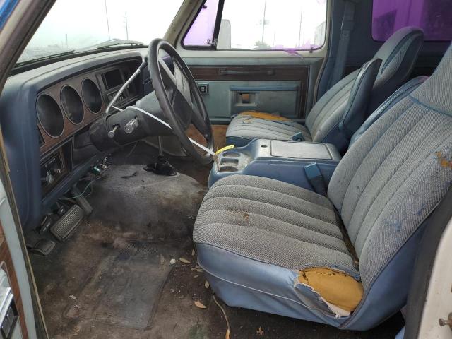 1B4GW12TXFS647624 - 1985 DODGE RAMCHARGER AW-100 BLUE photo 7