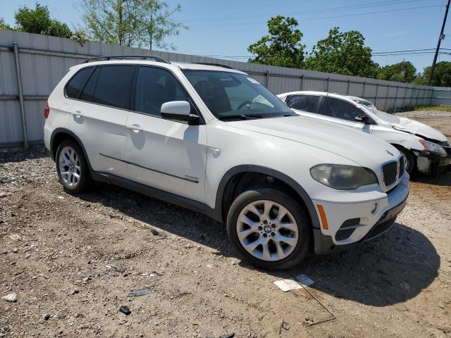 5UXZV4C5XBL409789 - 2011 BMW X5 XDRIVE35I WHITE photo 4