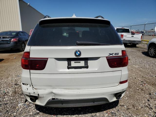 5UXZV4C5XBL409789 - 2011 BMW X5 XDRIVE35I WHITE photo 6