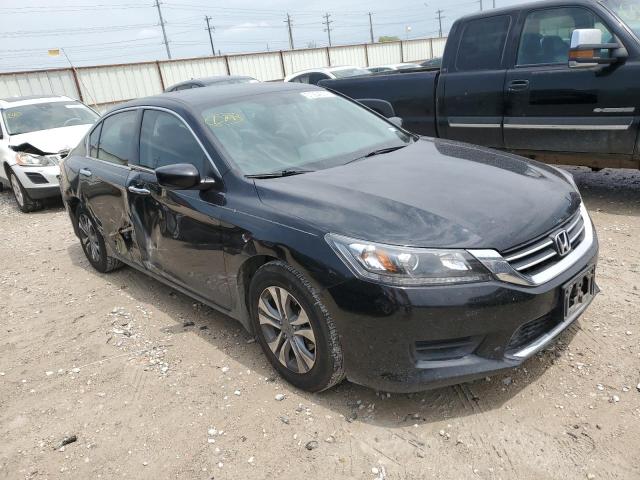 1HGCR2F38FA187041 - 2015 HONDA ACCORD LX BLACK photo 4