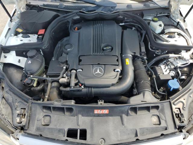 WDDGF4HB9DR296377 - 2013 MERCEDES-BENZ C 250 WHITE photo 11