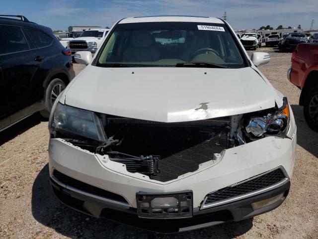 2HNYD2H20CH505507 - 2012 ACURA MDX WHITE photo 5