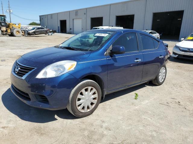 3N1CN7AP0DL870166 - 2013 NISSAN VERSA S BLUE photo 1