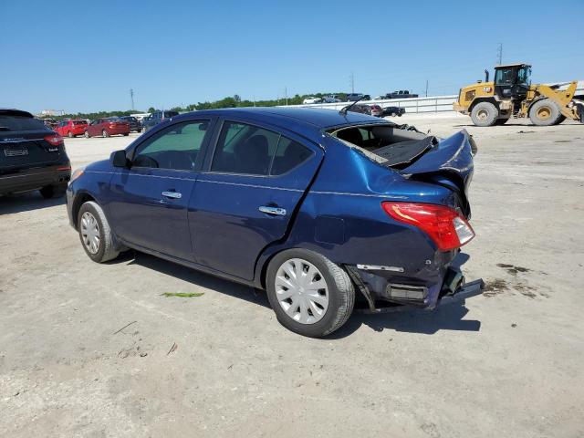 3N1CN7AP0DL870166 - 2013 NISSAN VERSA S BLUE photo 2