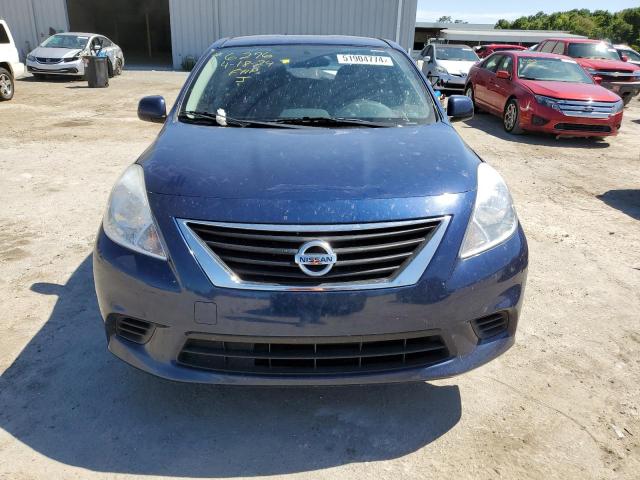 3N1CN7AP0DL870166 - 2013 NISSAN VERSA S BLUE photo 5