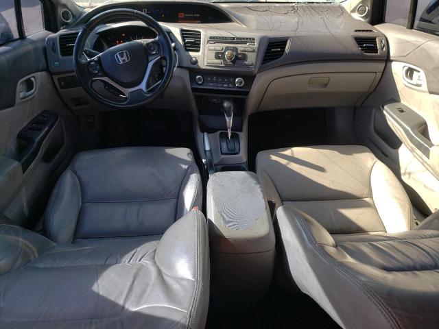 2HGFB2F93CH542197 - 2012 HONDA CIVIC EXL 黑色 照片 8