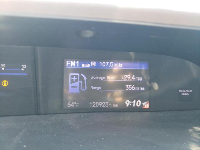 2HGFB2F93CH542197 - 2012 HONDA CIVIC EXL 黑色 照片 9