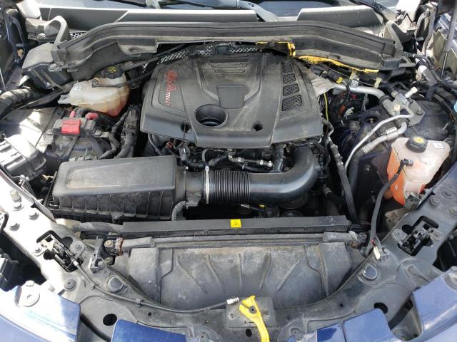 ZASFAKPN6J7B85515 - 2018 ALFA ROMEO STELVIO SPORT ლურჯი ფოტო 12