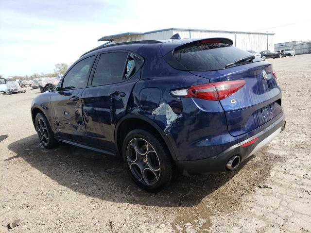 ZASFAKPN6J7B85515 - 2018 ALFA ROMEO STELVIO SPORT ლურჯი ფოტო 2