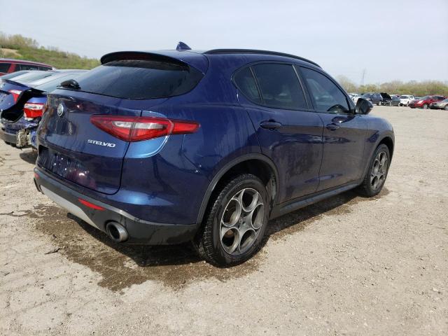 ZASFAKPN6J7B85515 - 2018 ALFA ROMEO STELVIO SPORT ლურჯი ფოტო 3