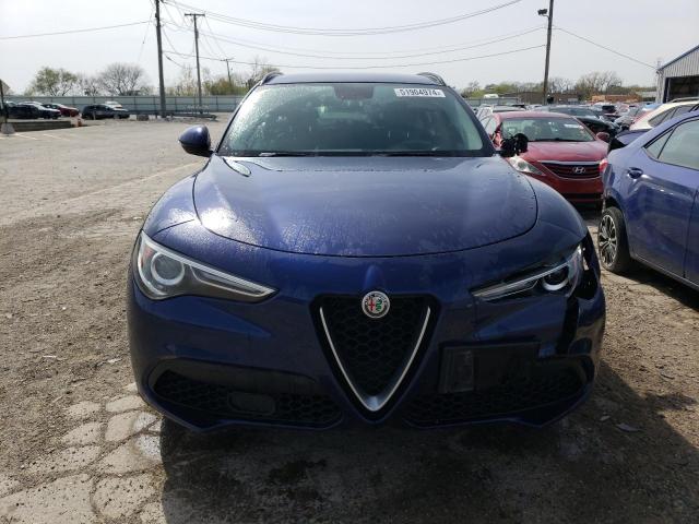 ZASFAKPN6J7B85515 - 2018 ALFA ROMEO STELVIO SPORT ლურჯი ფოტო 5