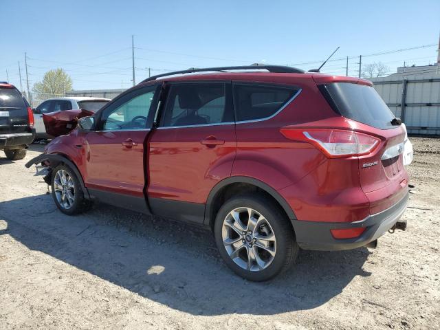 1FMCU9H90DUB45591 - 2013 FORD ESCAPE SEL RED photo 2