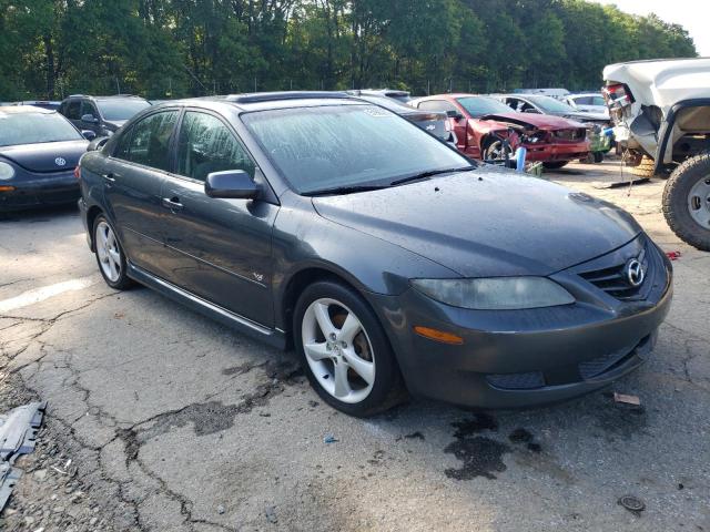 1YVHP84D655M53554 - 2005 MAZDA 6 S GRAY photo 4