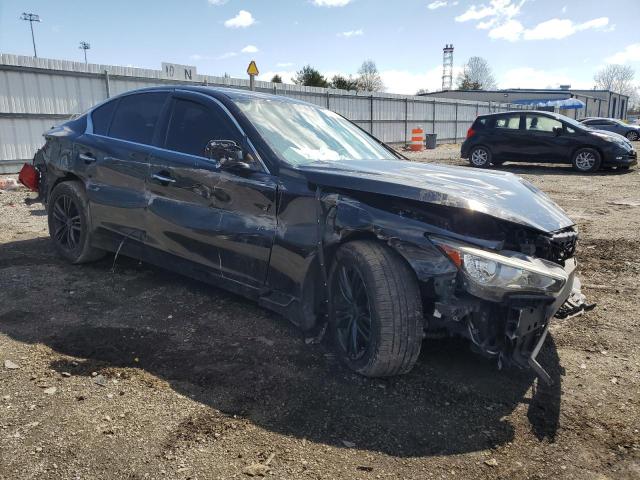 JN1BV7AR4FM416055 - 2015 INFINITI Q50 BASE BLACK photo 4