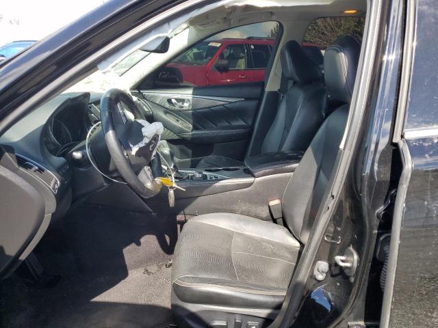 JN1BV7AR4FM416055 - 2015 INFINITI Q50 BASE BLACK photo 7