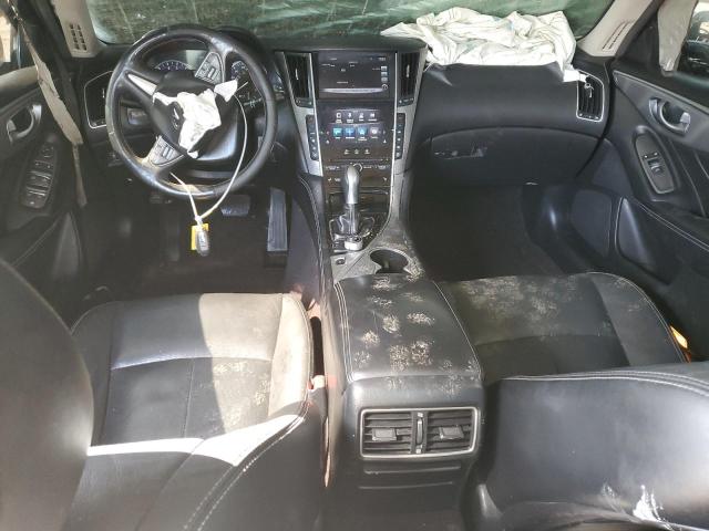 JN1BV7AR4FM416055 - 2015 INFINITI Q50 BASE BLACK photo 8