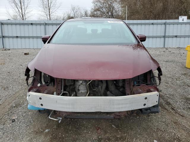 2HGFB2F50FH034335 - 2015 HONDA CIVIC LX BURGUNDY photo 5