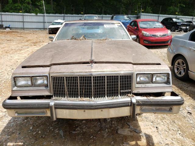 1G4AU69Y8EH853805 - 1984 BUICK ELECTRA PARK AVENUE GRAY photo 5