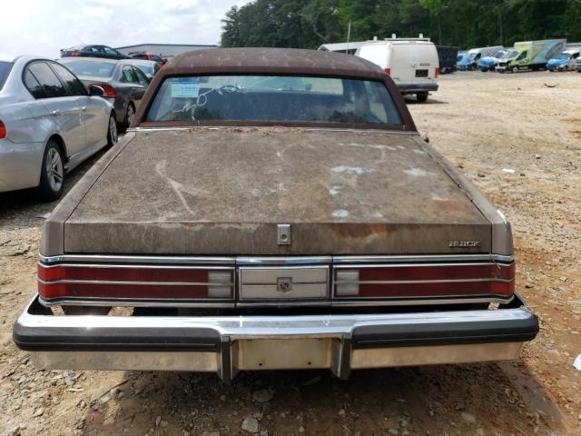 1G4AU69Y8EH853805 - 1984 BUICK ELECTRA PARK AVENUE GRAY photo 6