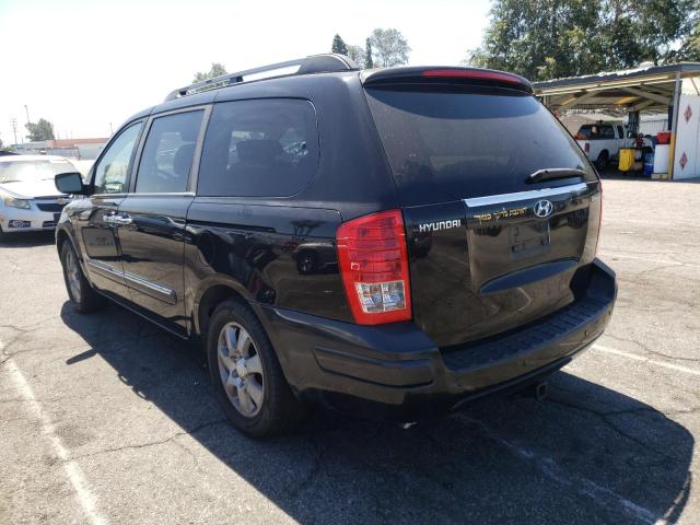 KNDMC233576011724 - 2007 HYUNDAI ENTOURAGE GLS BLACK photo 3